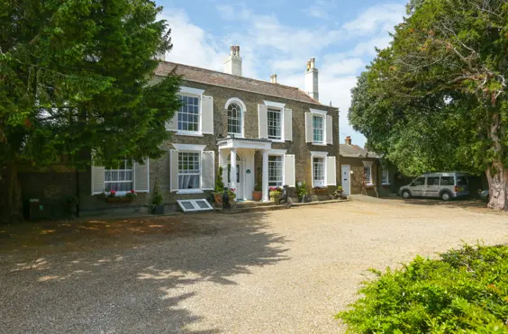Milestone House - outside view of care home